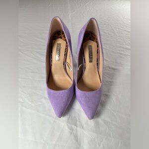 Women's Primark Purple Suede Stiletto Heels Size 5
